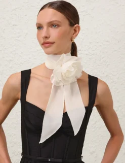 Flower Neck Scarf