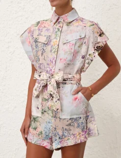 Halliday Cuffed Playsuit