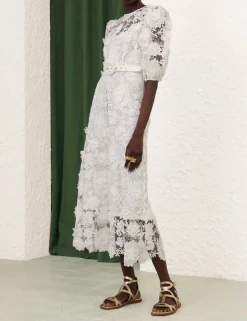 Halliday Lace Flower Dress