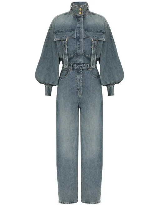 Illustration Denim Boilersuit