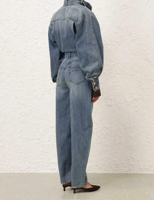 Illustration Denim Boilersuit