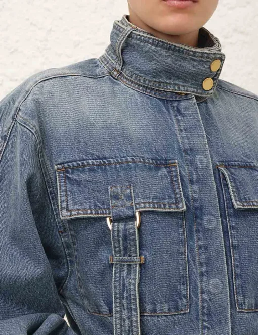 Illustration Denim Boilersuit