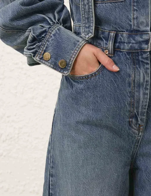 Illustration Denim Boilersuit