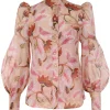 Illustration Floral Blouse