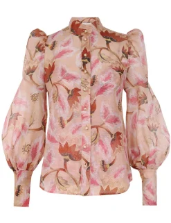 Illustration Floral Blouse