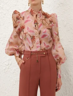 Illustration Floral Blouse