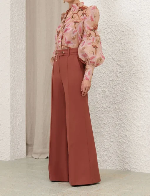 Illustration Floral Blouse