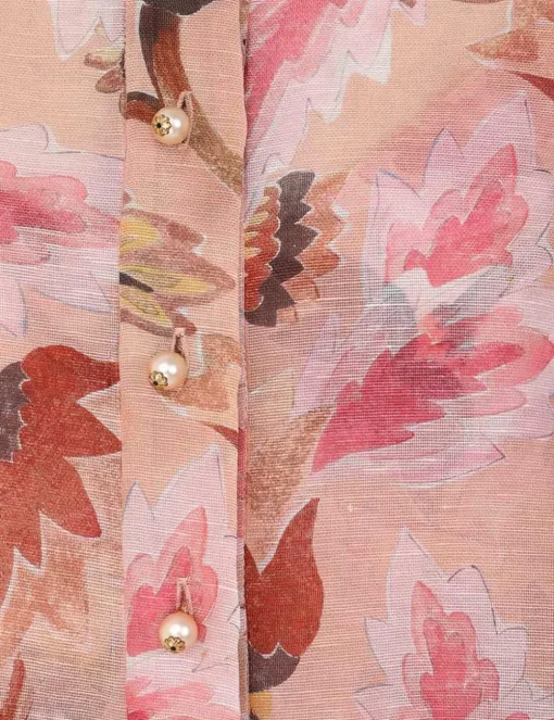Illustration Floral Blouse