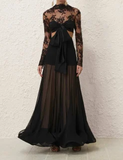 Illustration Flounce Gown