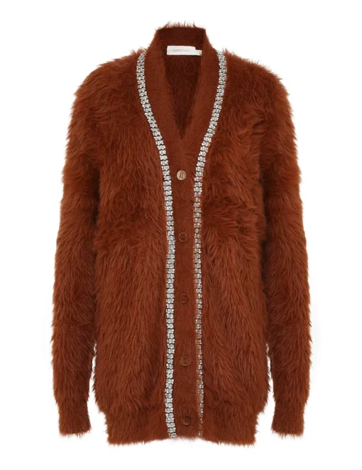 Illustration Fluffy Cardigan
