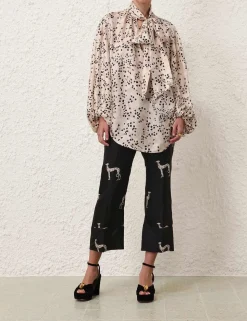 Illustration Kick Flare Pant