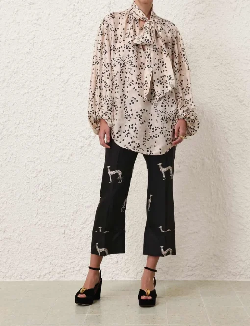 Illustration Kick Flare Pant