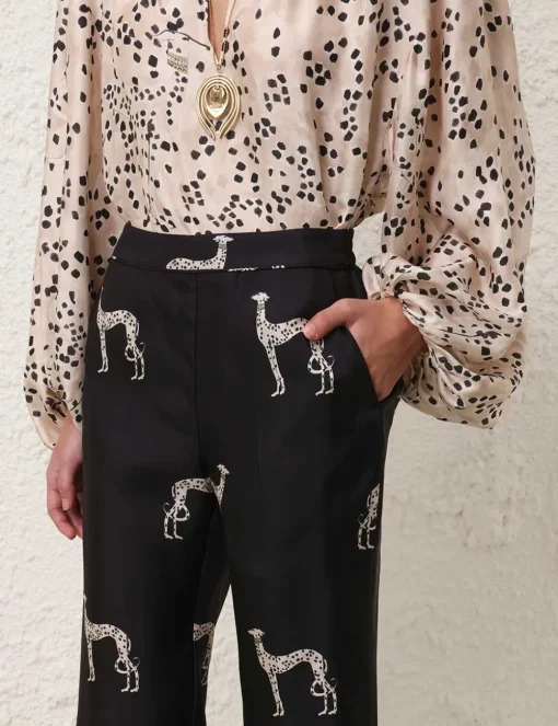 Illustration Kick Flare Pant