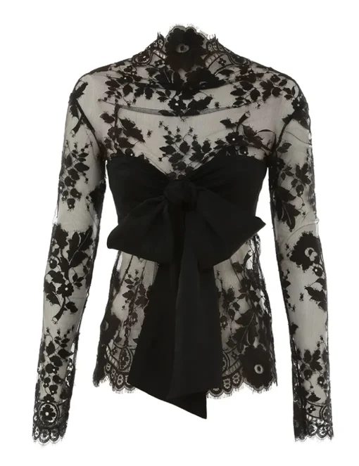 Illustration Lace Bow Bodice