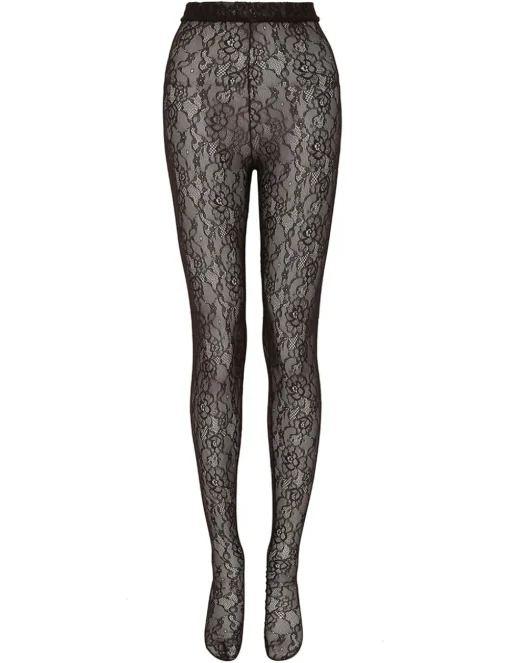 Illustration Lace Leggings