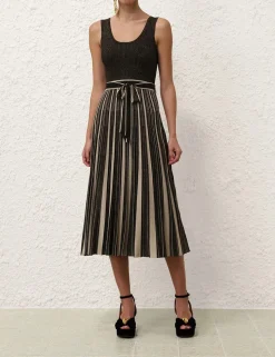 Illustration Metallic Midi