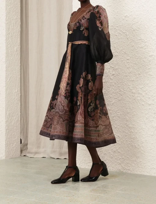Illustration Structured Dress