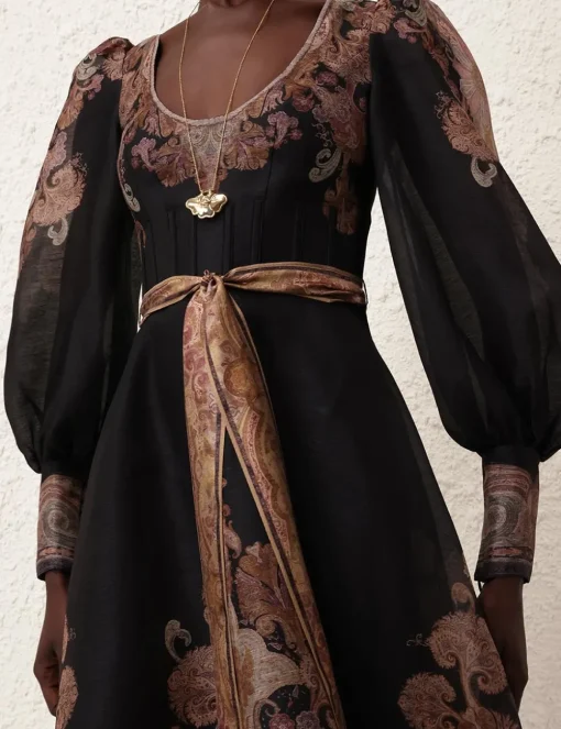 Illustration Structured Dress