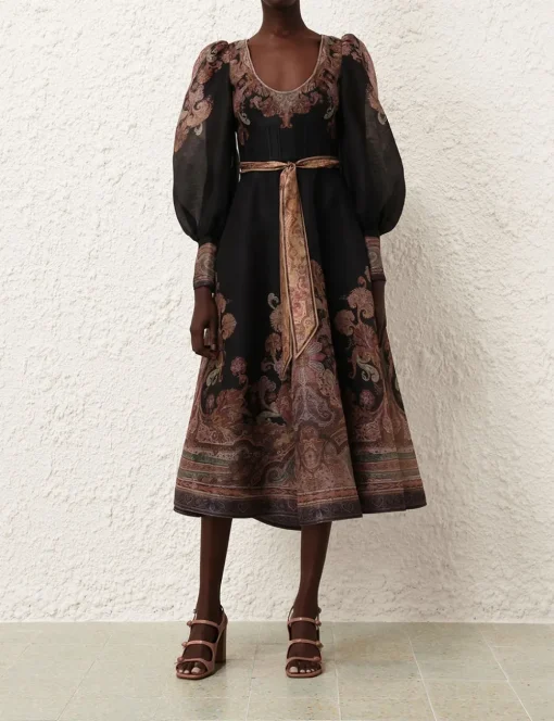 Illustration Structured Dress