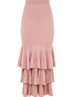 Illustration Tiered Skirt