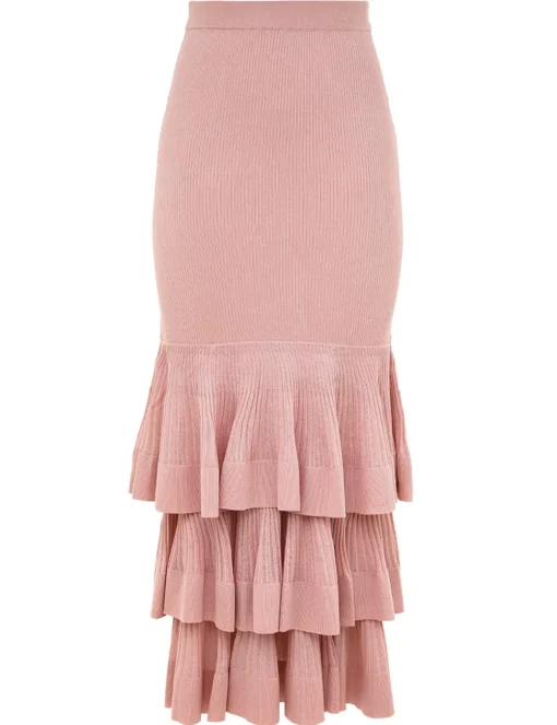 Illustration Tiered Skirt