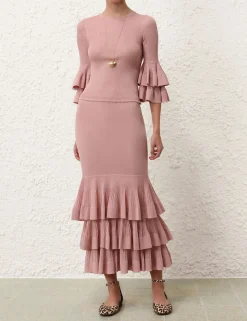Illustration Tiered Skirt