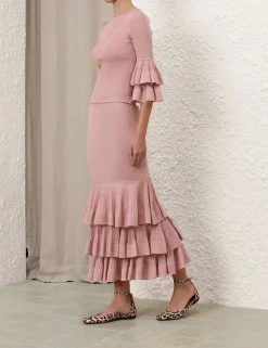 Illustration Tiered Skirt