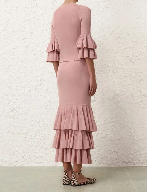 Illustration Tiered Skirt