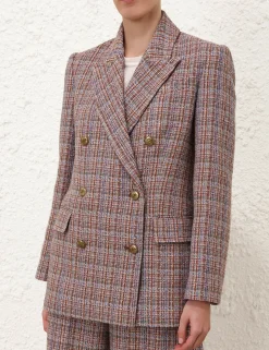 Illustration Tweed Jacket