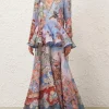 Illustration V Neck Gown