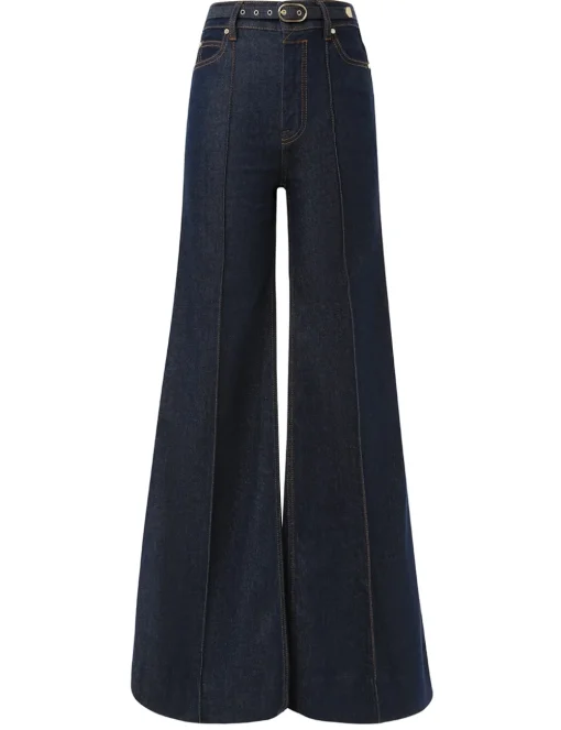 Illustration Wide Leg Jean