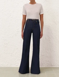 Illustration Wide Leg Jean