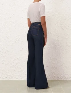 Illustration Wide Leg Jean