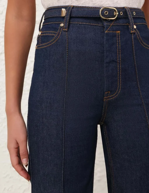 Illustration Wide Leg Jean