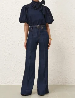 Illustration Wide Leg Jean