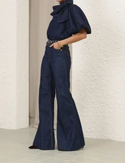 Illustration Wide Leg Jean