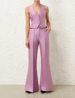 Illustration Wide Leg Pant