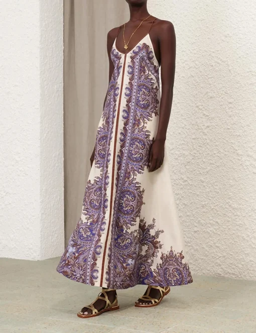 Ottie A-line Maxi Dress