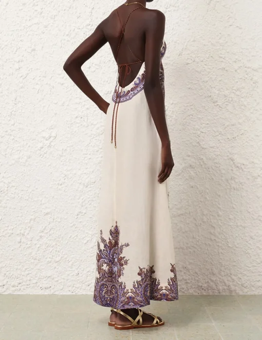 Ottie A-line Maxi Dress