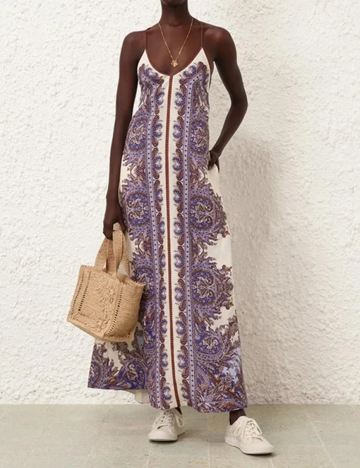 Ottie A-line Maxi Dress