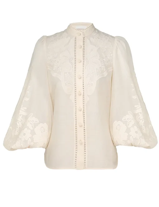 Ottie Embroidered Blouse
