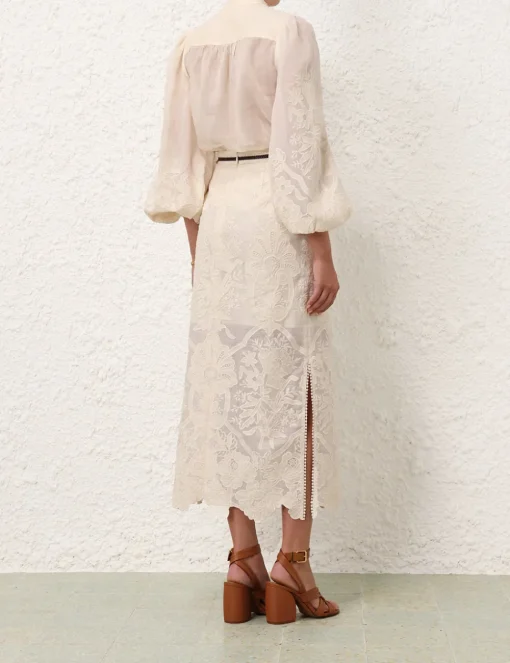 Ottie Embroidered Blouse