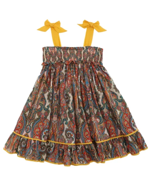 Ottie Shirred Dress