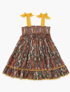 Ottie Shirred Dress