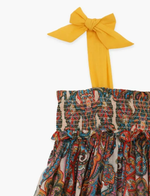 Ottie Shirred Dress