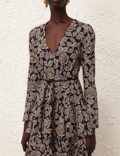 Ottie Tiered Midi Dress