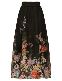Pavilion Gathered Midi Skirt