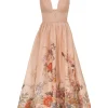 Pavilion V Neck Midi Dress
