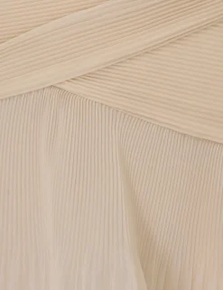 Pleated Tiered Skirt