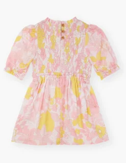Pop Puff Sleeve Dress